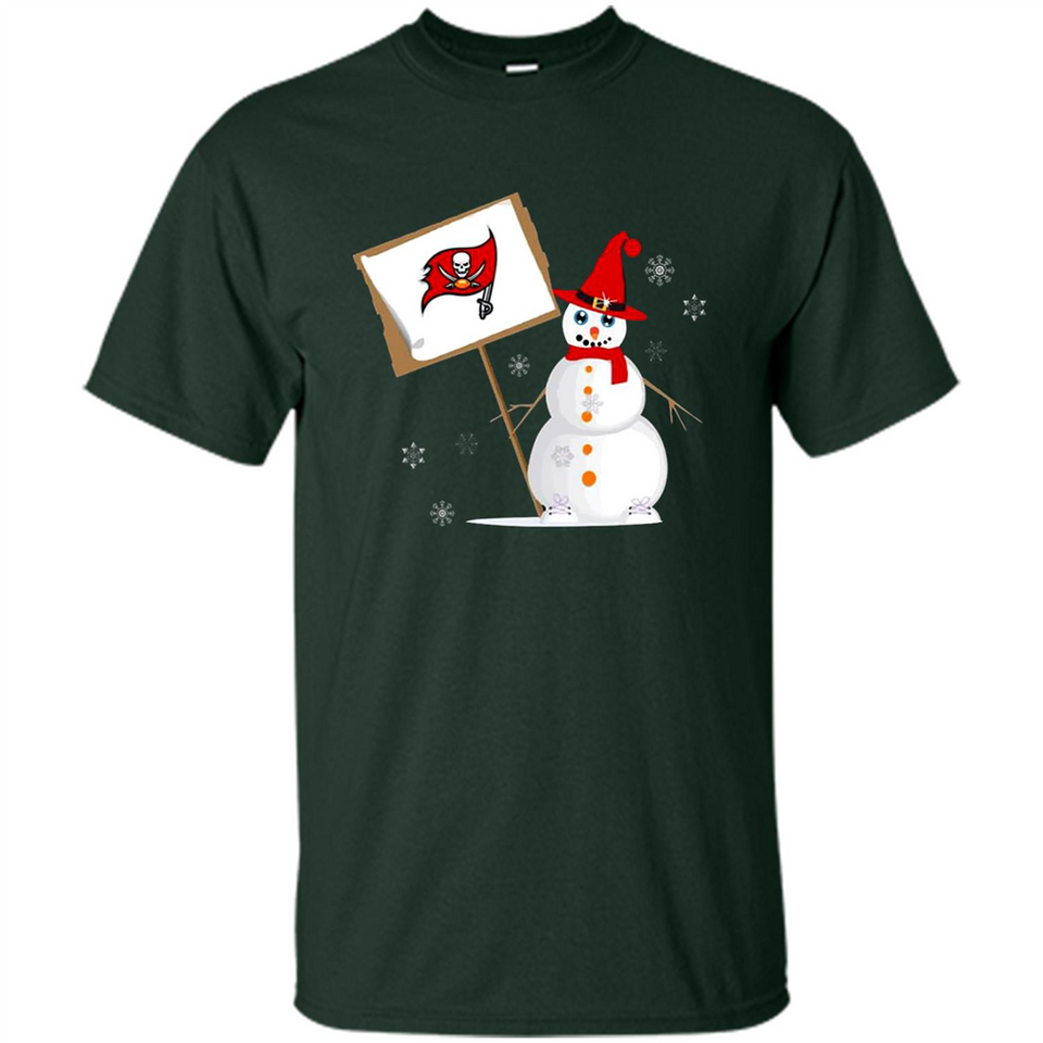 Tampa Bay Buccaneers Snowman Funny