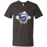 Tennessee Titans And Superman Fans - Men's V-Neck