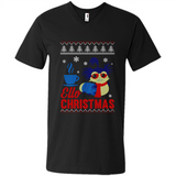 Christmas Ugly Sweater Ello Christmas - Men's V-Neck