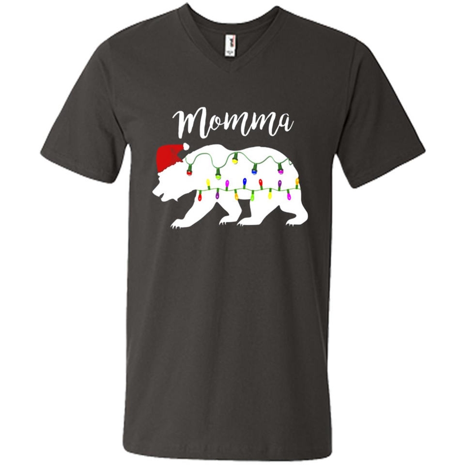 Womens Momma Bear - Men's V-Neck