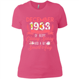 December 1983 35 Years Of Being Classy Sassy - Ladies' Boyfriend T-Shirt