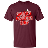 Funny Christmas Clothes - Santas Favorite Chef - Shirt