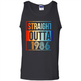 Retro Straight Outta 1986 32 Years Old - Tank Top