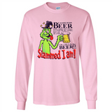 Slammed I Am I Would Drink Beer With A Goat On A Boat Shirt - Long Sleeve T-Shirt
