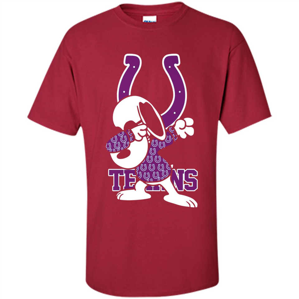 Indianapolis Colts Snoopy Dabbing PING PONG