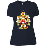 Tea Christmas Tree T-shirt Funny Tea Xmas Gift