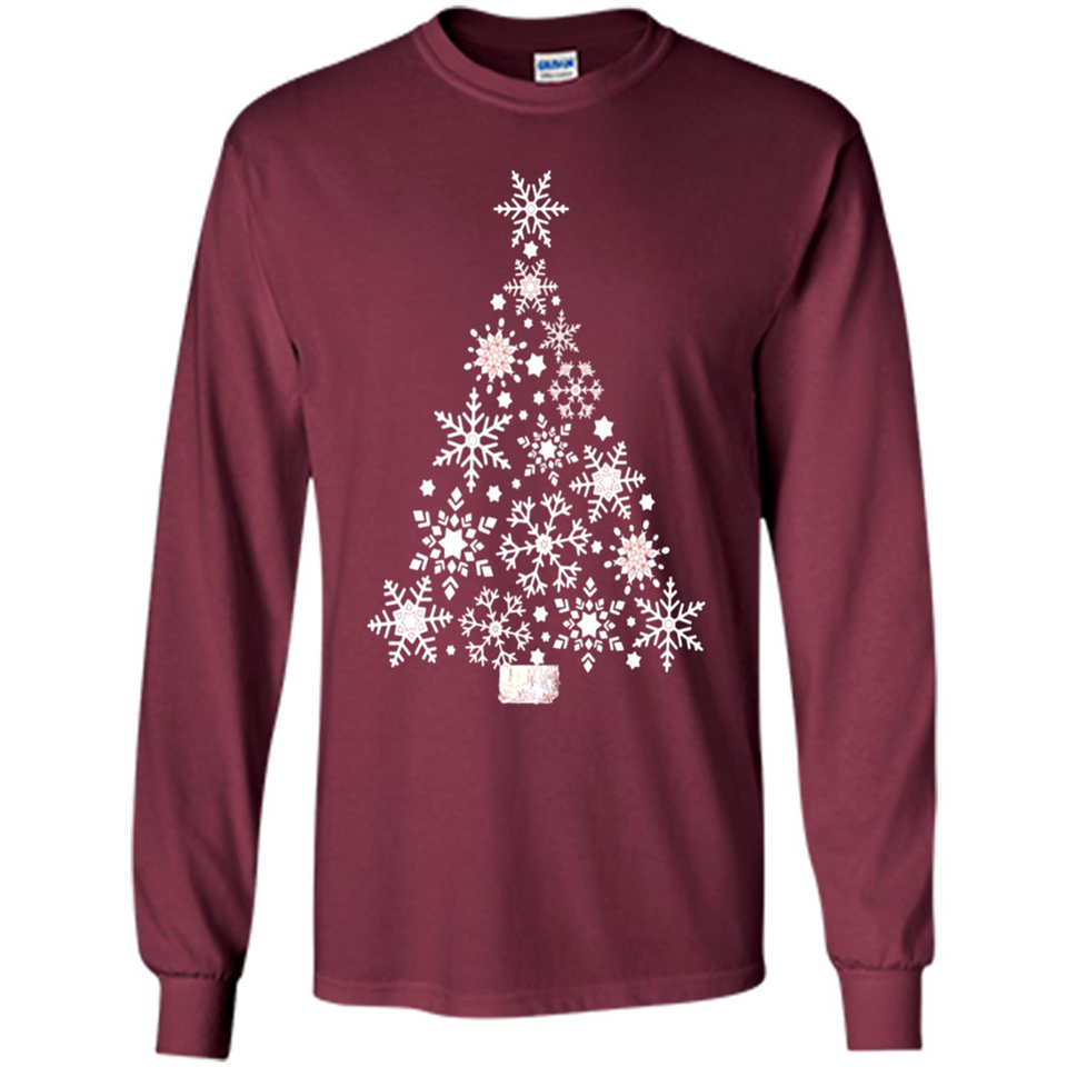 Winter Snowflake White Christmas Tree
