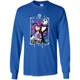 Disney Nightmare Before Christmas Jack And Sally T-Shirt - Long Sleeve T-Shirt