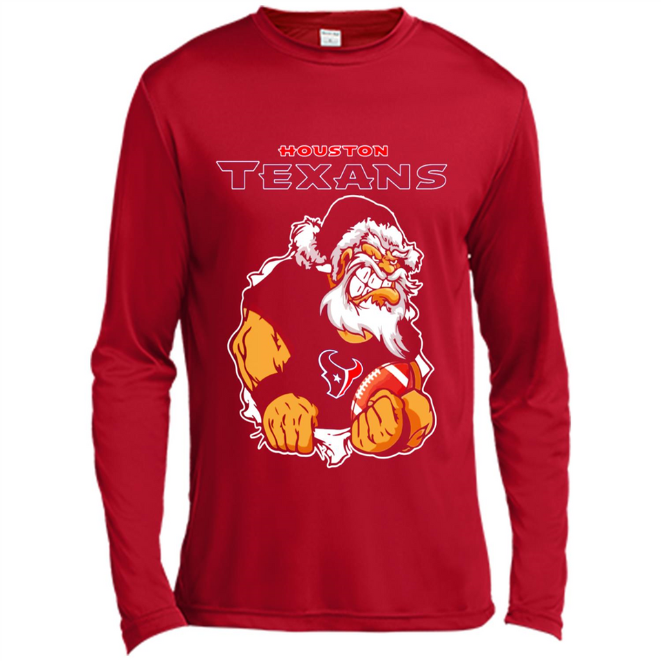 Grumpy Santa Claus Houston Texans Football Team PINGPONG