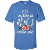 I'm A Dog & Horse Shirt Animal Lover Gift