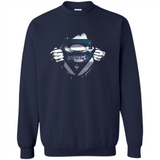 Charlotte Hornets And Superman Fans - Sweatshirt