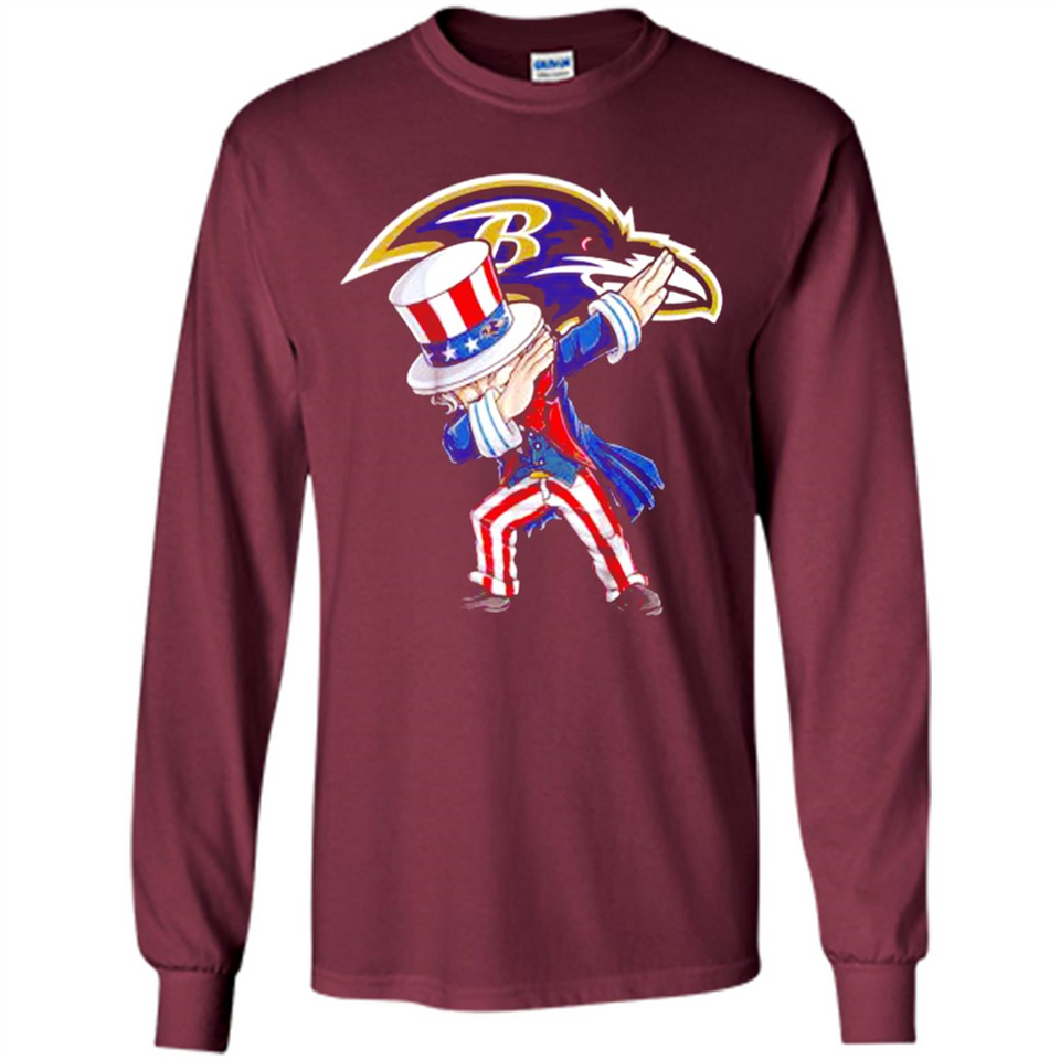 NFL BALTIMORE RAVENS UNCLE SAM DABBING INDEPENDENCE DAY