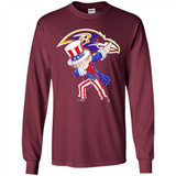 NFL BALTIMORE RAVENS UNCLE SAM DABBING INDEPENDENCE DAY