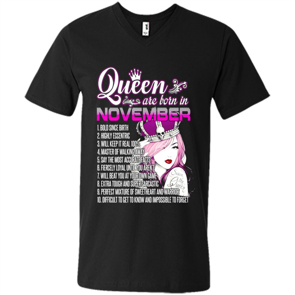 Queens Are Born In November Vintage Birthday