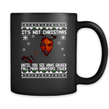 It's Not Christmas Until You See Hans Gruber Fall Ugly Christmas PINGPONG