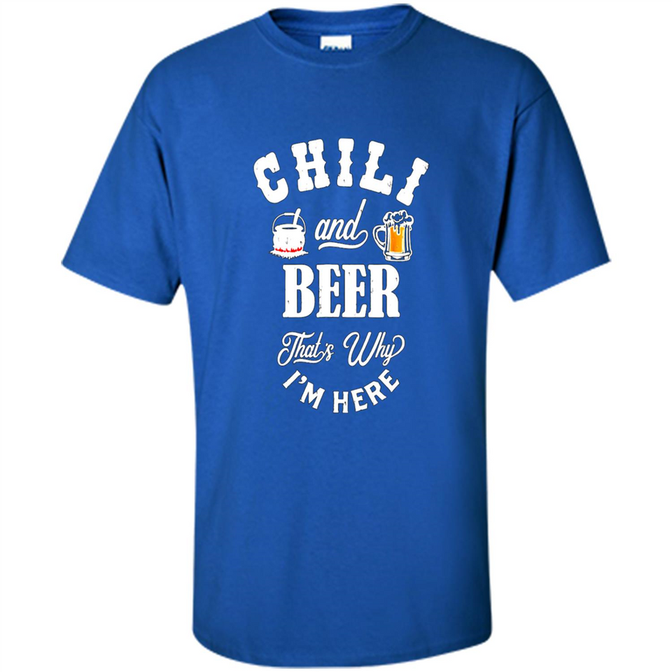 Chili Cookoff Funny T-shirt Chili And Beer - Shirt