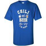 Chili Cookoff Funny T-shirt Chili And Beer - Shirt