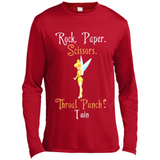 Tinker Bell Rock Paper Scissors Throat Punch I win PINGPONG