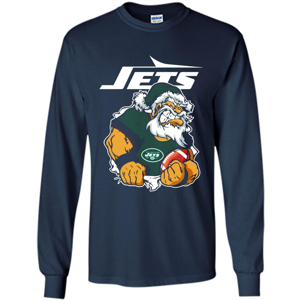 Grumpy Santa Claus Jets Football Team PINGPONG