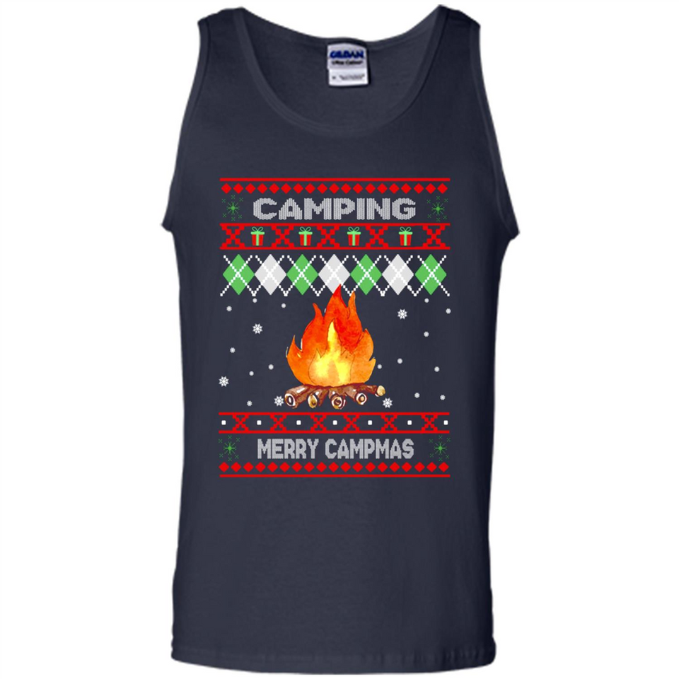 Merry Campmas Ugly Christmas - Tank Top