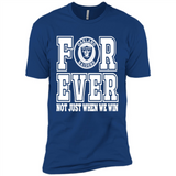 Oakland Raiders Forever For ever not just when we win - Premium Short Sleeve T-Shirt