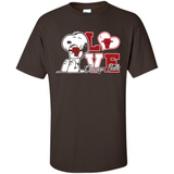 Snoopy loves NBA Chicago Bulls - Shirt