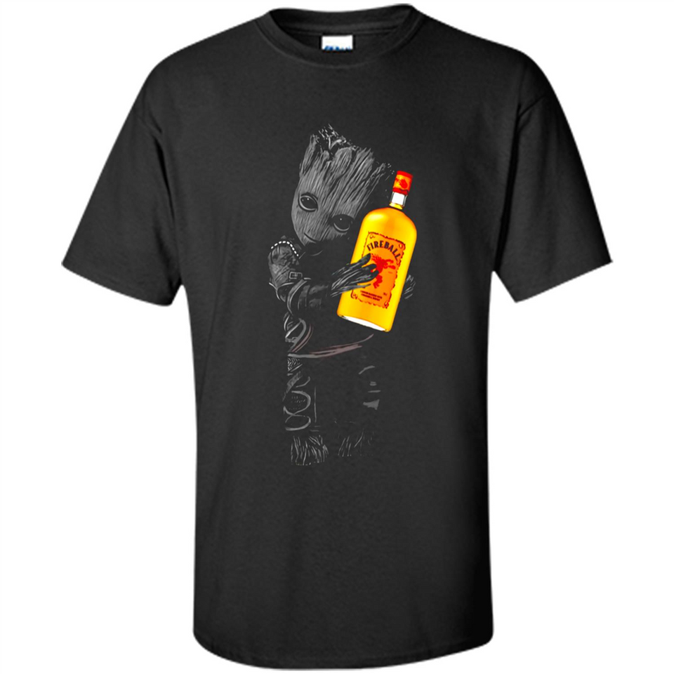 Groot hug Fireball Cinnamon Whisky PING PONG