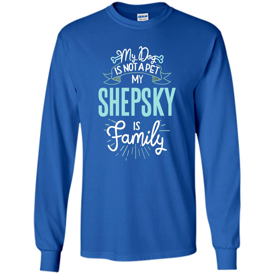 Shepsky Shirt Family Dog