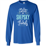 Shepsky Shirt Family Dog