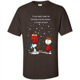 It’s Not What’s Under The Christmas Tree Snoopy Charlie Brown PING PONG