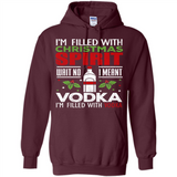 Christmas Gift Shirt Christmas Spirit Vodka Santa - Hoodie