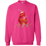Christmas Lights Sloth Long Sleeve Santa Sloth - Sweatshirt