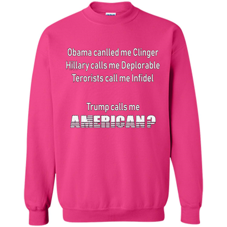 Obama Called Me Clinger Trump Calls Me American