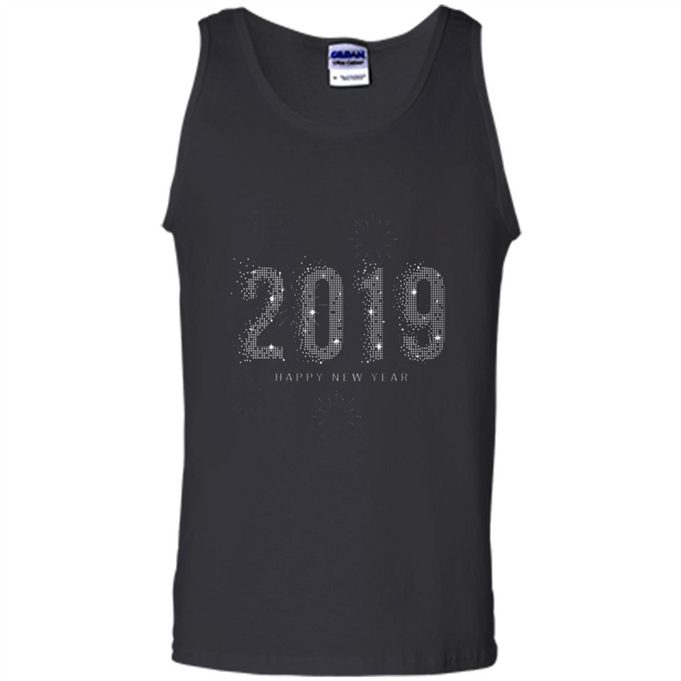 Happy New Year 2019 Sparkle Firework PINGPONG