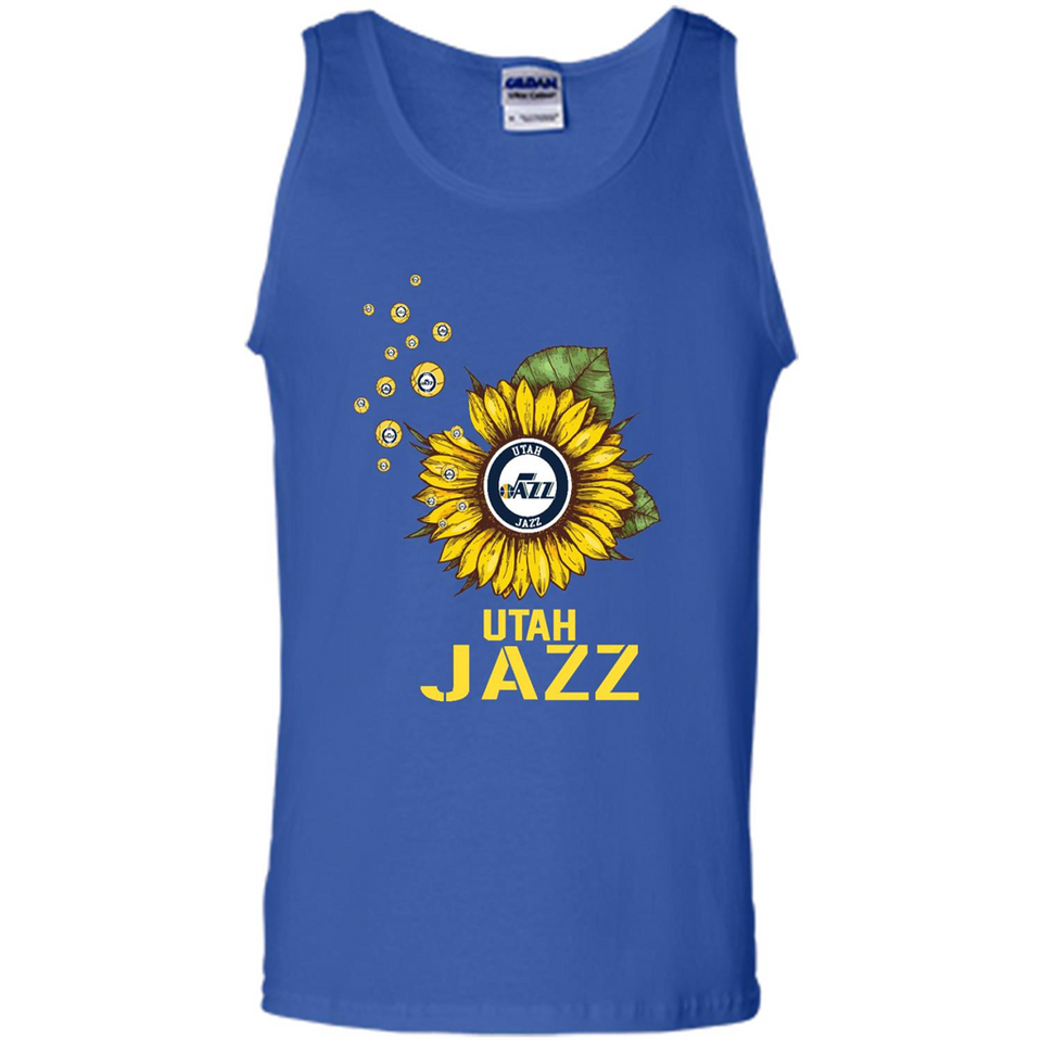Utah Jazz Basketball Sunflower