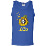 Utah Jazz Basketball Sunflower