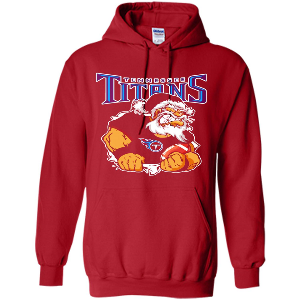 Grumpy Santa Claus Tennessee Titans Football Team PINGPONG