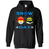 Snow Day Shirt For Indianapolis Colts Vs Minion Fans pingpong