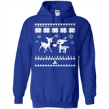 Rudolph and Clarice Ugly Christmas Sweater - Hoodie