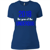 2018 The Year of the underdog tee - Ladies' Boyfriend T-Shirt
