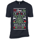 Chemist Tree Shirt Oh Chemistry Tree Ugly Christmas - Premium Short Sleeve T-Shirt
