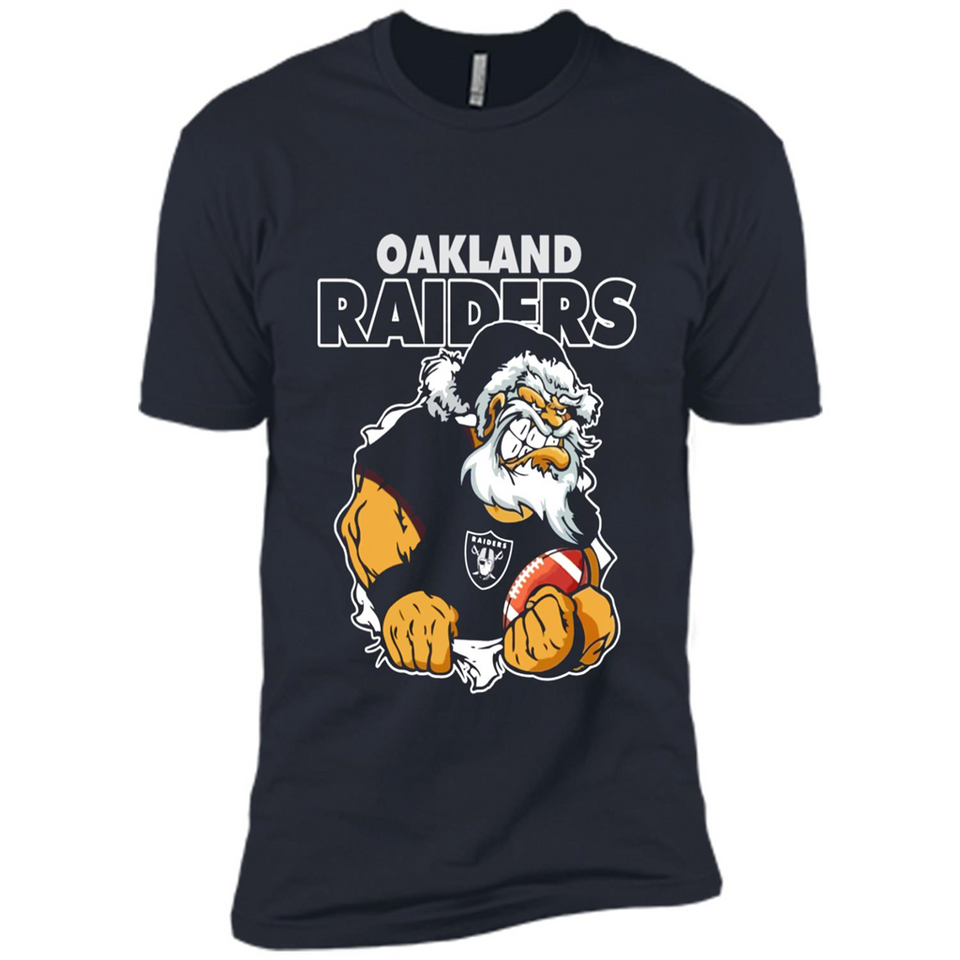 Grumpy Santa Claus Oakland Raiders Football Team PINGPONG