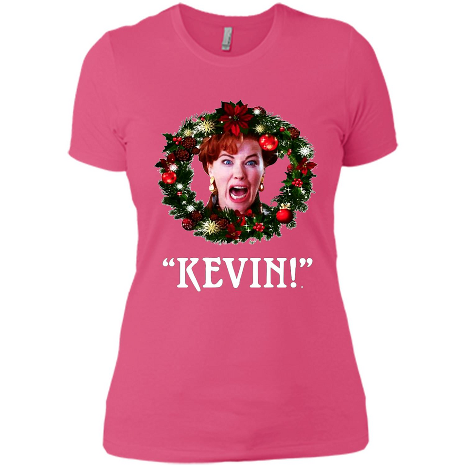 Home Alone Kate Mccallister kevin - Ladies' Boyfriend T-Shirt
