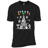Funny Mechanics Ugly Christmas 2018 - Premium Short Sleeve T-Shirt