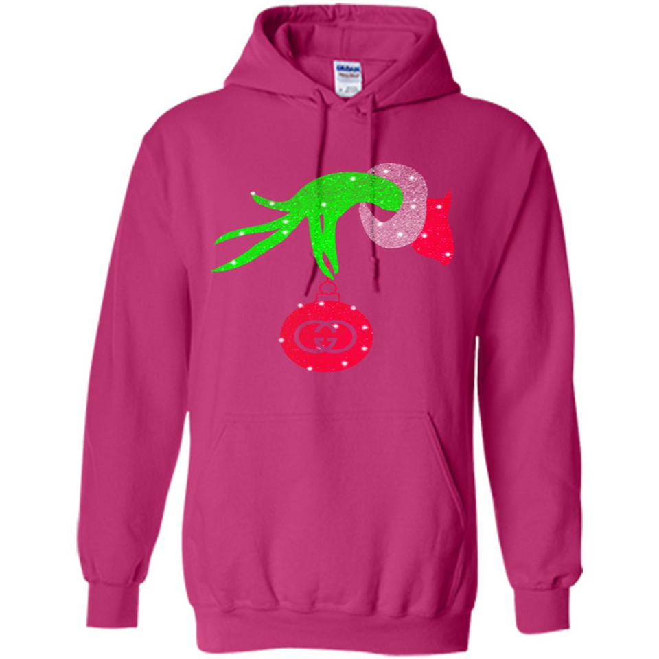 Grinch hand holding logo Gucci PING PONG