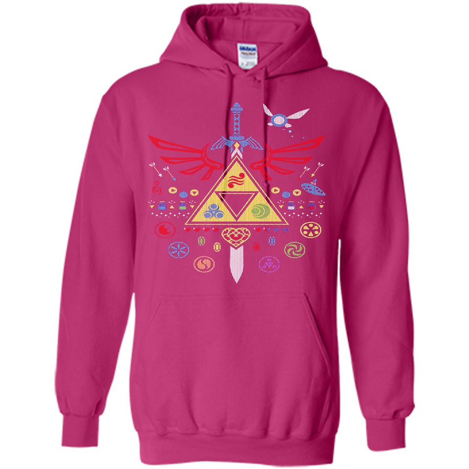 Song of Christmas Time the Legend of Zelda Ugly Sweater Perfect Christmas - Hoodie