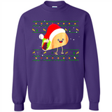TACO Santa Hat Ugly Christmas shirt Ladies' Boyfriend