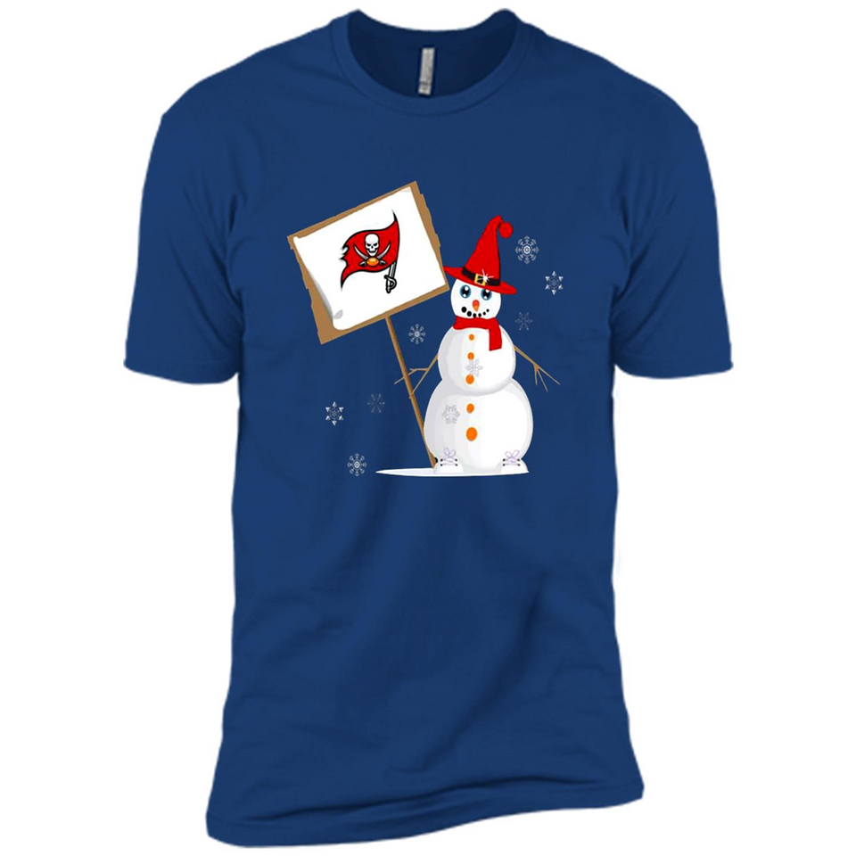 Tampa Bay Buccaneers Snowman Funny