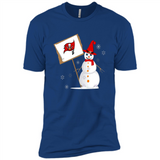 Tampa Bay Buccaneers Snowman Funny