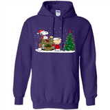 Arizona Cardinals Snoopy The Peanuts Movie Christmas Football Super Bowl pingpong - Hoodie